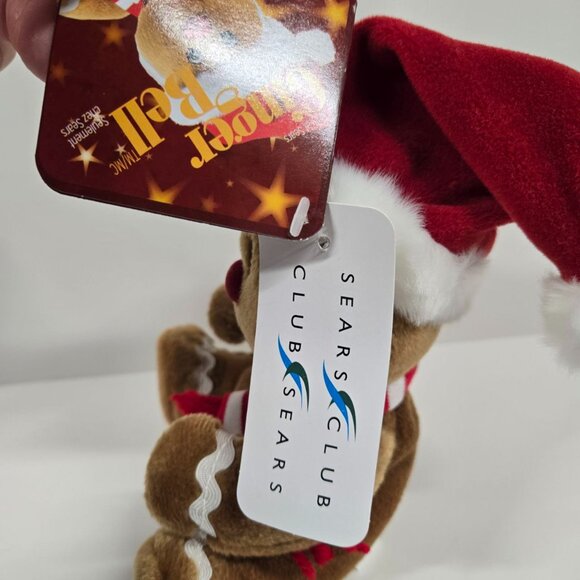 2004 Sears Exclusive Charity Gingerbread Plush Set | Ginger Bell Beanbag Dolls - Picture 8 of 15